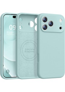 iP 17 Pro Liquid Silicone Shockproof Case (mint)