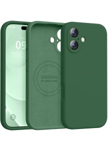 iP 17 Liquid Silicone Shockproof Case (Green)