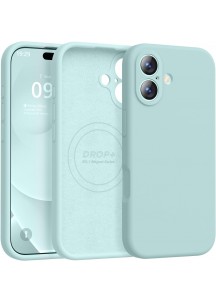 iP 17 Liquid Silicone Shockproof Case (mint)