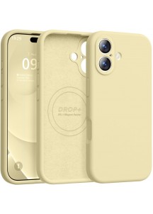 iP 17 Liquid Silicone Shockproof Case (yellow)