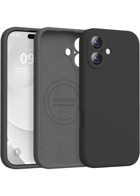 iP 17 Liquid Silicone Shockproof Case (black)