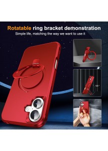 Compatible with iP16 Case with Invisible Magnetic-Red