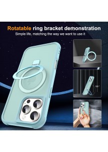 Compatible with iP16 Pro Max Case with Invisible Magnetic-Mint